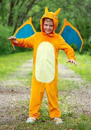 Pokemon Child Charizard Deluxe Costume