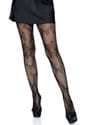 Black Butterfly Net Tights