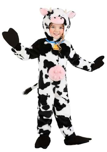Toddler Deluxe Plush Spotted Cow Costume