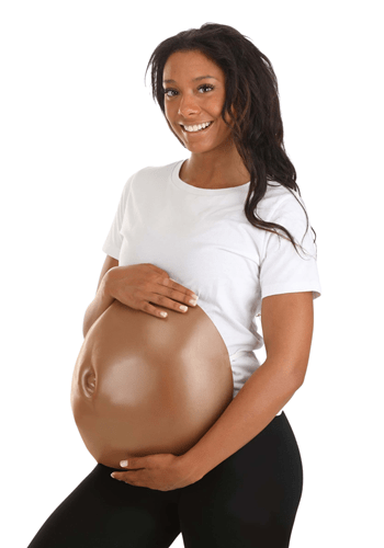 Pregnant Belly Dark