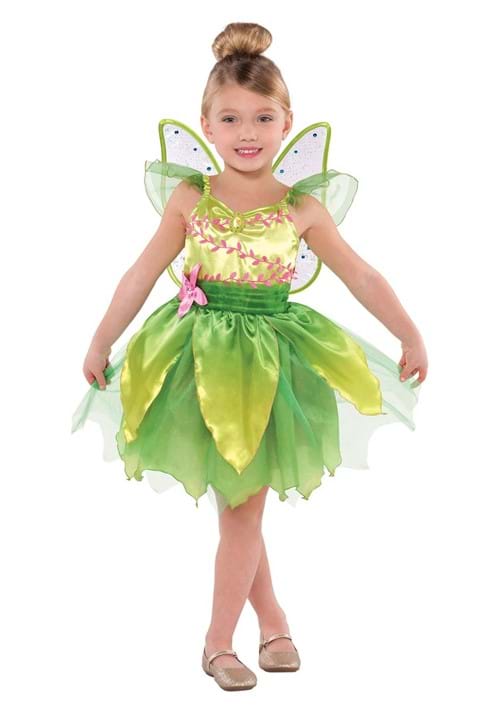Girls Tinker Bell Classic Costume Dress